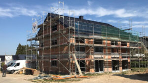 Rohbau eines Einfamilienhauses durch Compact Bau GmbH in Ostwestfalen-Lippe